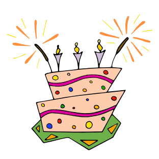 Birthday Cake Clip  Free on Free Birthday Clipart