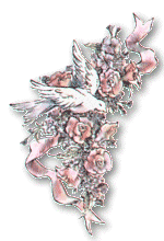 ピンクのバラとリボンと白い鳩 ウェディングフリー素材 結婚式ペーパーアイテム無料イラスト 飾り フレームまとめ Naver まとめ